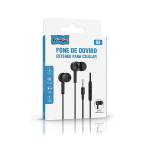 FONE DE OUVIDO COM FIO S3