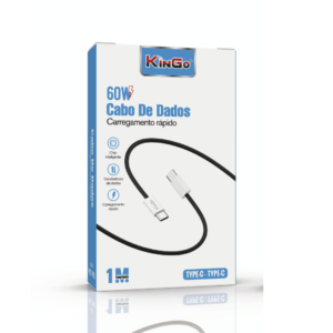 CABO DE DADOS TRANÇADO 1 METRO TYPE C - TYPE C 60W